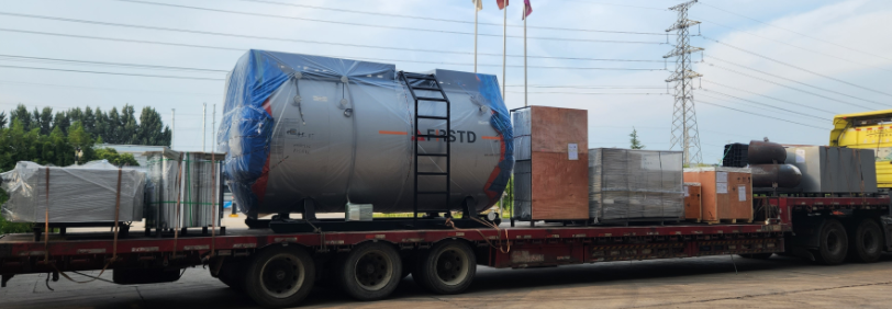 Good news again! Another steam boiler has been shipped to Malaysia, helping our customers take off!
