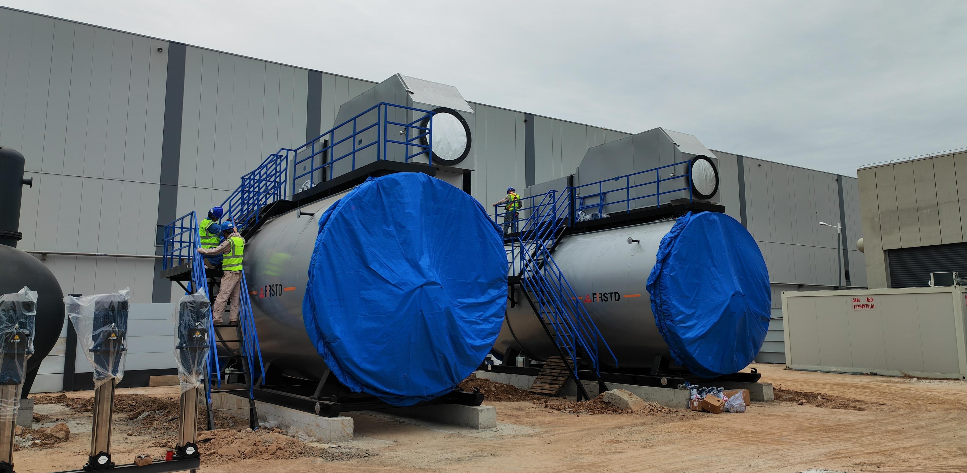 Arrival! Boiler Equipment for Sunwoda Project Successfully in Place!