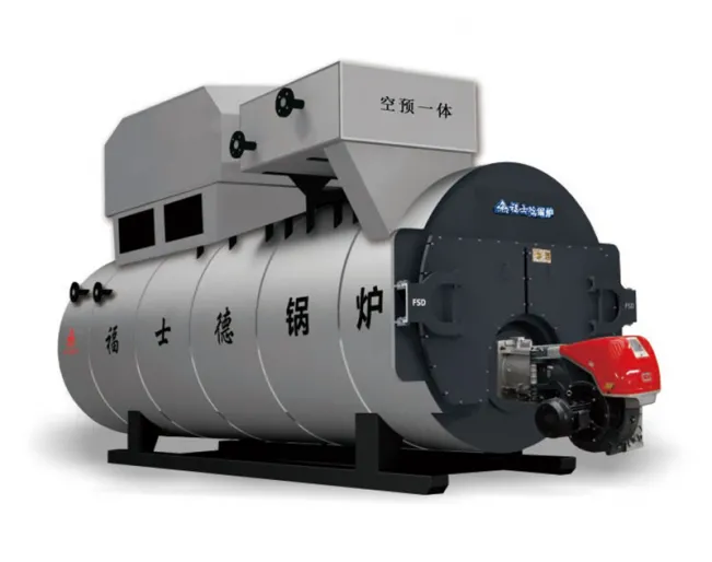 Integrated Air Preheater Oil/Gas Fired Steam Boiler
