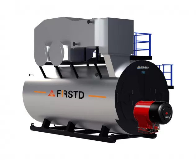 Integrated Air Preheater Oil/Gas Fired Steam Boiler