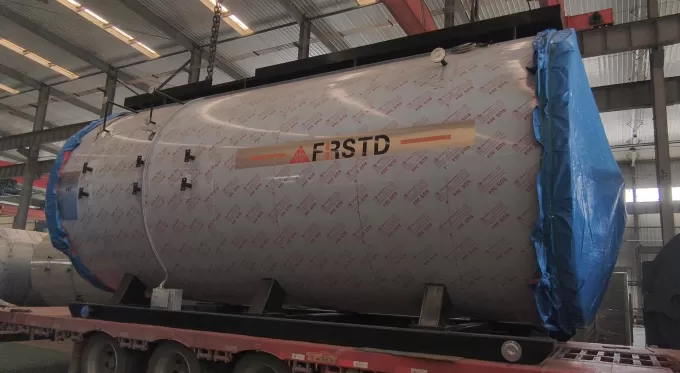 Four 15-ton integrated air-preheater steam boilers shipped to a leading lithium battery manufacturer’s Chaohu project!