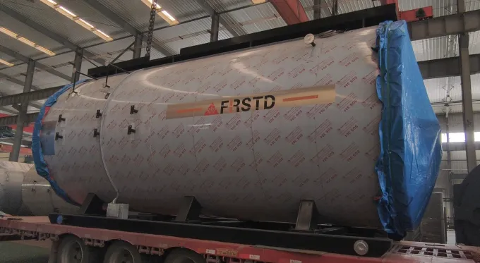 Four 15-ton integrated air-preheater steam boilers shipped to a leading lithium battery manufacturer’s Chaohu project!