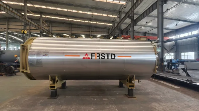 Custom High-Efficiency Hot Water Boiler of Firstd Boiler Shipped to Russia to Supply Green Heating for Local Oil & Gas Project