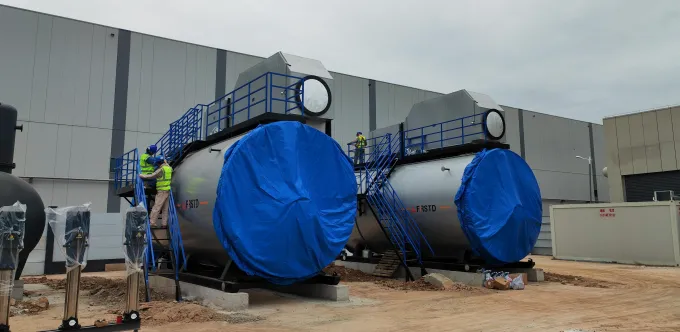 Arrival! Boiler Equipment for Sunwoda Project Successfully in Place!