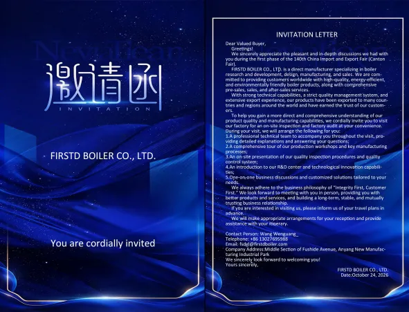 Factory Inspection Invitation Letter